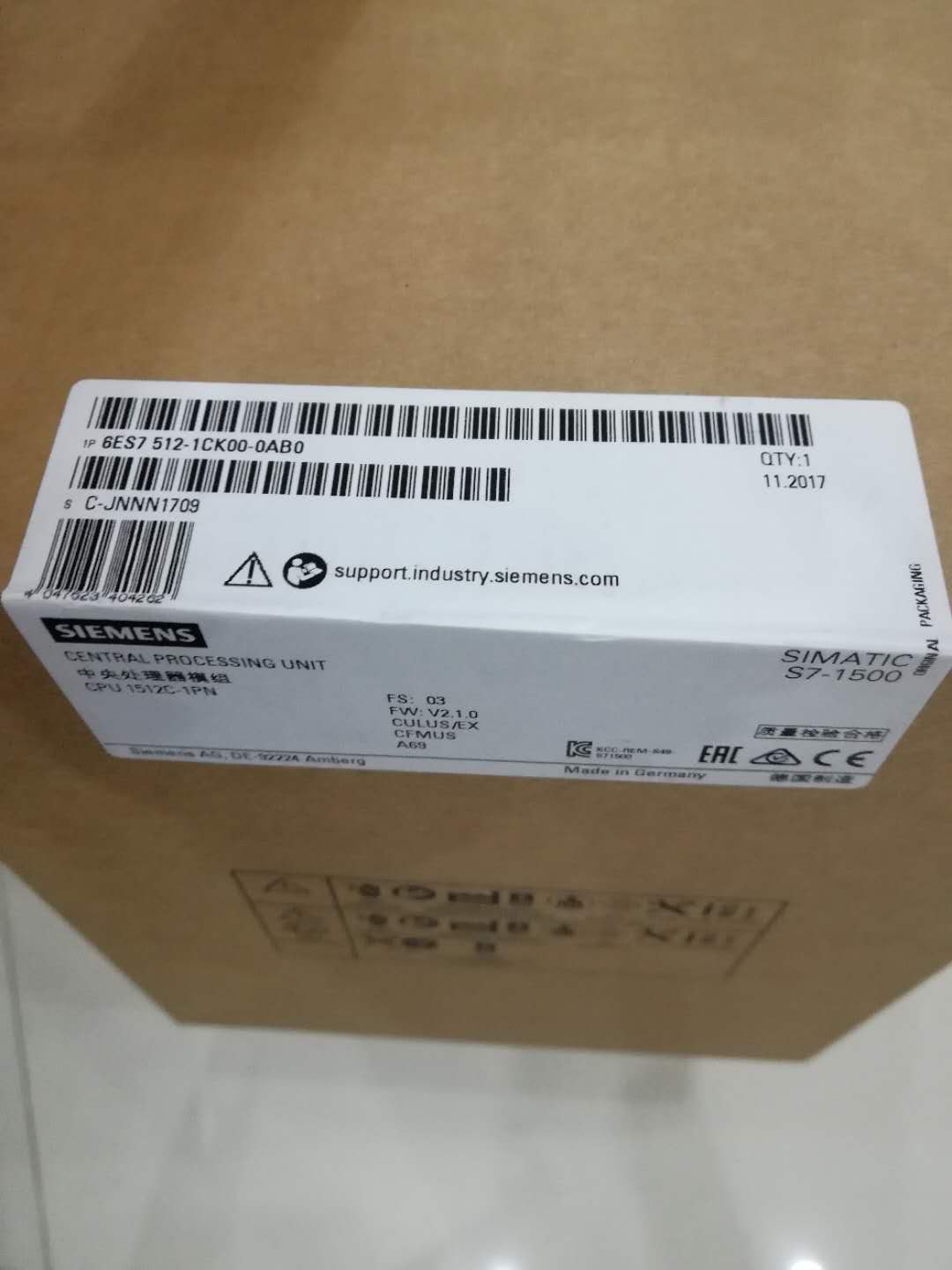 6ES7517-3AP00-0AB0TS7-1500CPUģK