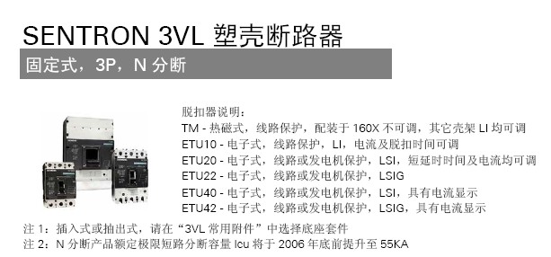 TӔ·3VL-160 3VL250,3VL400F(xin)؛(yng)