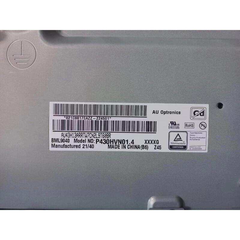 AUO_(d)43ԭb500ҺP430HVN01.4