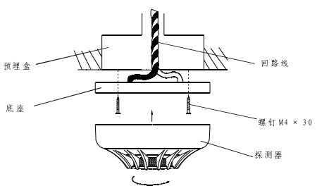 Tyco 4098-9789 DETECTOR BASE (qun)(jng)N