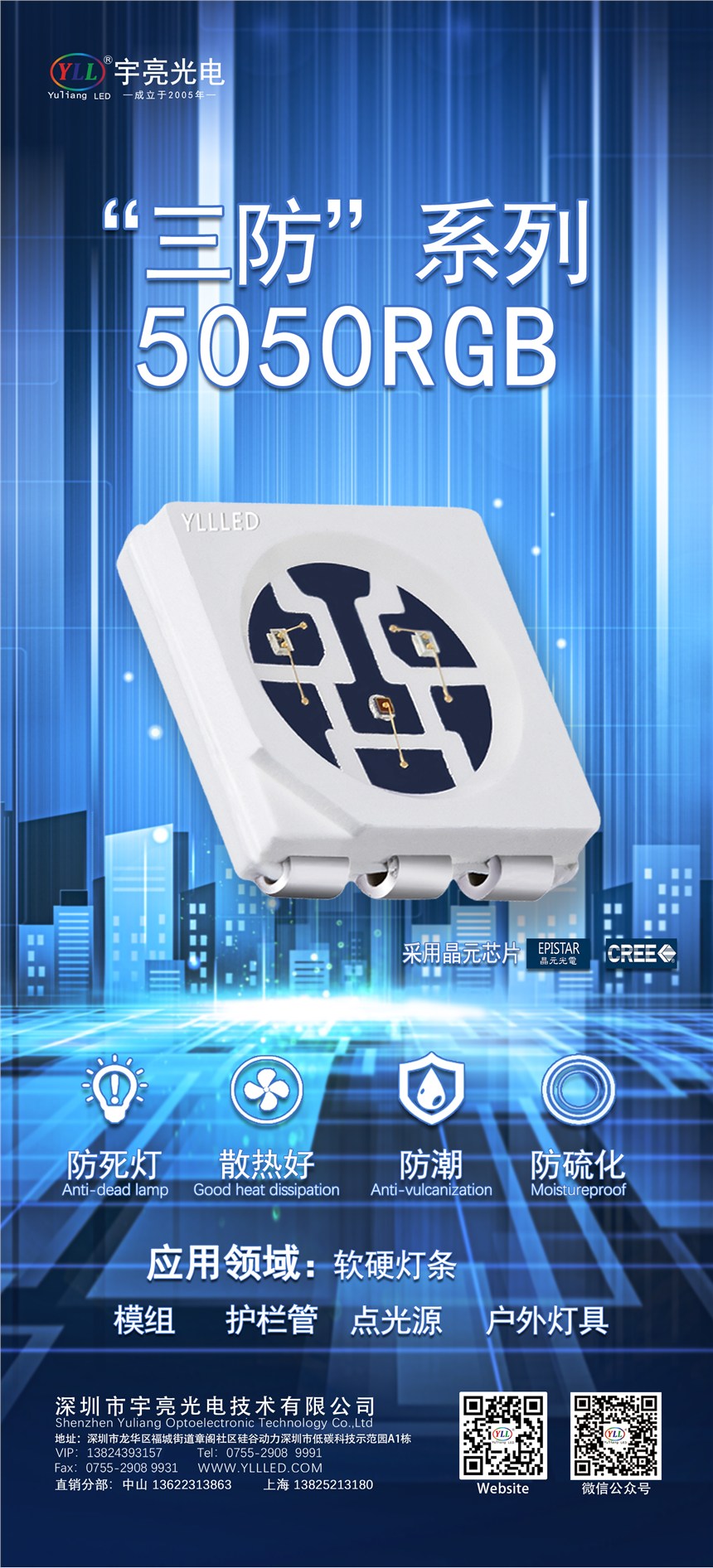 5050RGB  оԪоƬbF(xin)؛(yng)LED