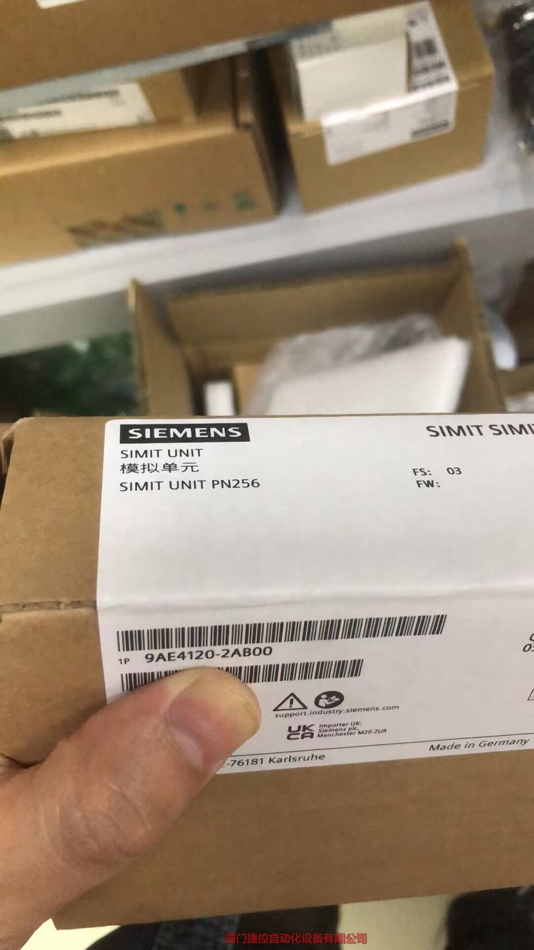 9AE4120-2AB00  256 PROFINET I/O O(sh)